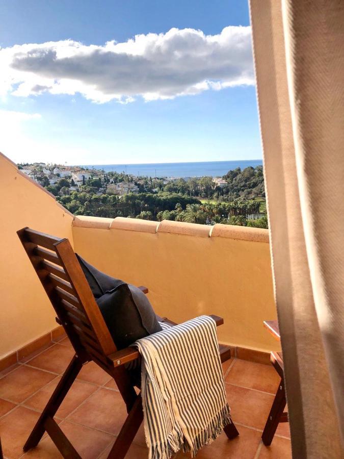 Ferienwohnung Luxurious Duplex Penthouse With Golf And Sea Views Benalmádena Exterior foto